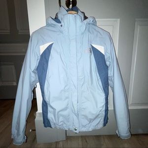 Two-layer Blue Northface Snow/Rain Jacket